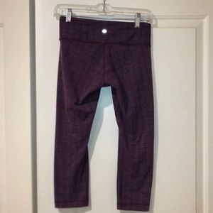 Lululemon cropped leggings